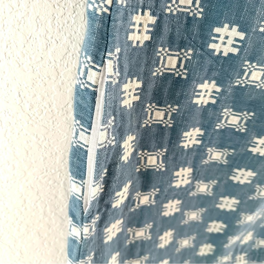 Ace & Jig Ecolier Dress in Denim Mosaic - Picture 5 of 7